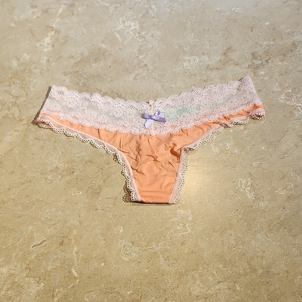 Honeydew Peachy Orange Ahna Thong Panty S